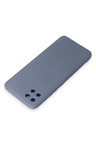 Mey İthalat®  Realme C11 Kılıf Nano içi Kadife Silikon - Gri