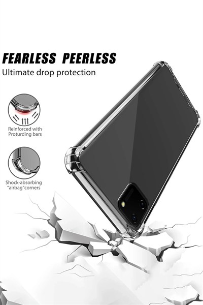 Mey İthalat®  Realme C11 Kılıf Olex Tpu Silikon - Şeffaf