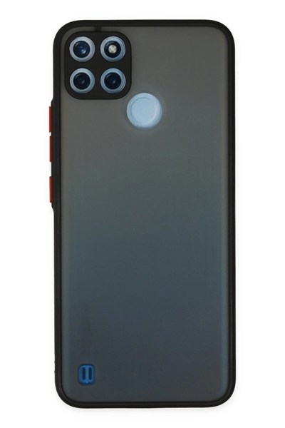 Mey İthalat®  Realme C21Y Kılıf Montreal Silikon Kapak - Siyah