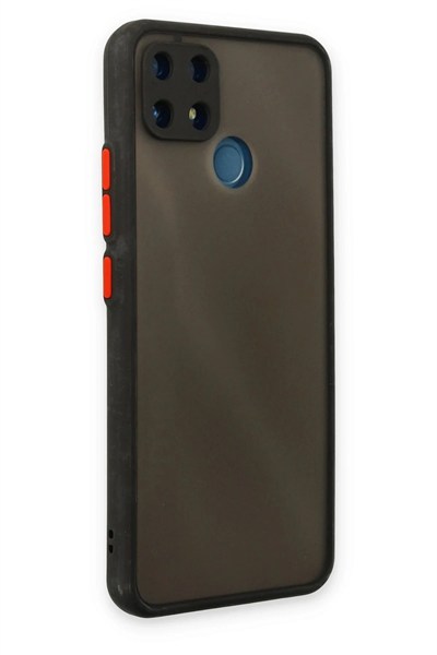 Mey İthalat®  Realme C25 Kılıf Montreal Silikon Kapak - Siyah