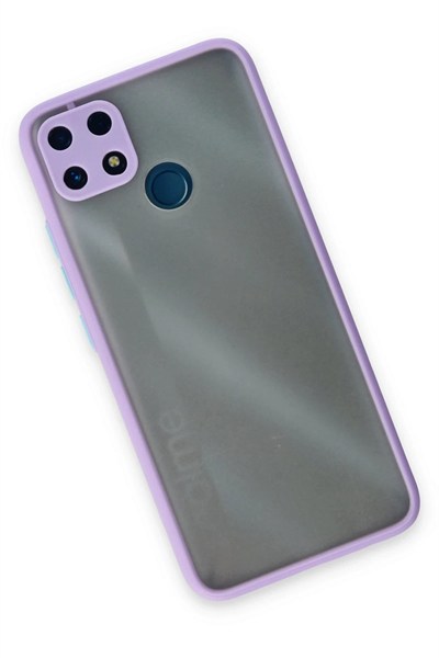 Mey İthalat®  Realme C25 Kılıf Montreal Silikon Kapak - Mor