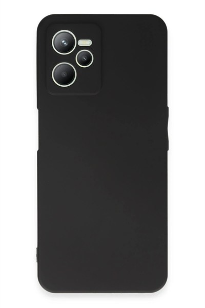 Mey İthalat®  Realme C35 Kılıf First Silikon - Siyah