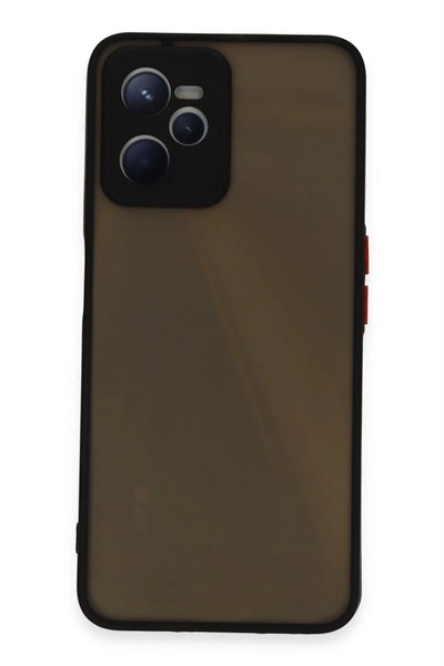 Mey İthalat®  Realme C35 Kılıf Montreal Silikon Kapak - Siyah