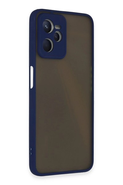 Mey İthalat®  Realme C35 Kılıf Montreal Silikon Kapak - Lacivert