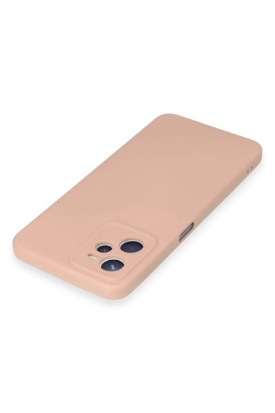 Mey İthalat®  Realme C35 Kılıf Nano içi Kadife Silikon - Pudra