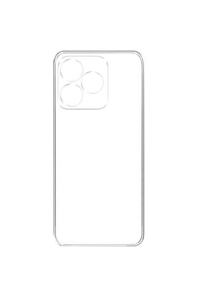 Mey İthalat®  Realme C53 Kılıf Lüx Şeffaf Silikon