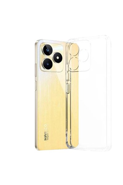 Mey İthalat®  Realme C53 Kılıf Lüx Şeffaf Silikon