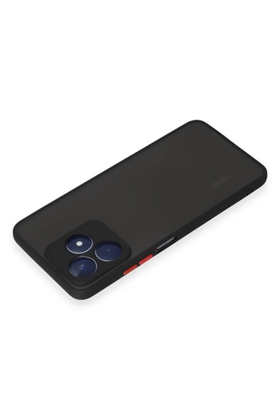 Mey İthalat®  Realme C53 Kılıf Montreal Silikon Kapak - Siyah