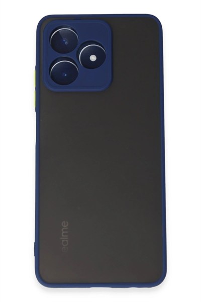 Mey İthalat®  Realme C53 Kılıf Montreal Silikon Kapak - Lacivert
