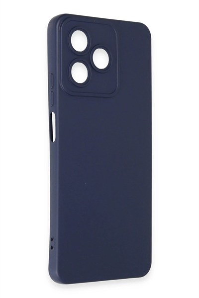 Mey İthalat®  Realme C53 Kılıf Nano içi Kadife Silikon - Lacivert