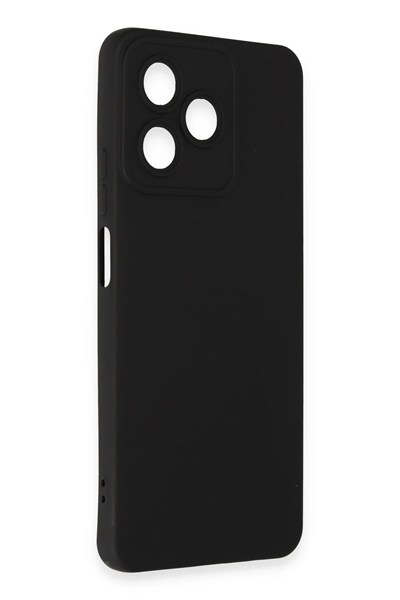 Mey İthalat®  Realme C53 Kılıf Nano içi Kadife Silikon - Siyah