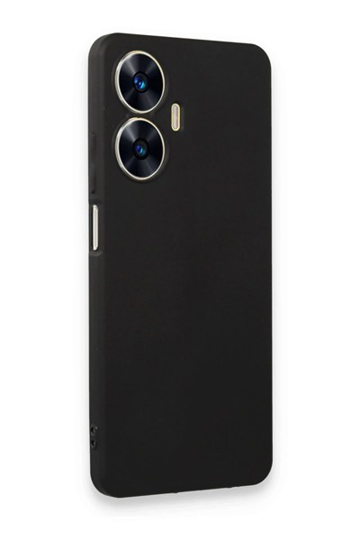 Mey İthalat®  Realme C55 Kılıf First Silikon - Siyah