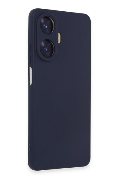 Mey İthalat®  Realme C55 Kılıf Nano içi Kadife Silikon - Mor