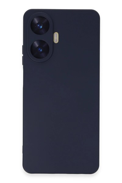 Mey İthalat®  Realme C55 Kılıf Nano içi Kadife Silikon - Mor