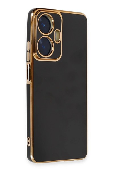 Mey İthalat®  Realme C55 Kılıf Volet Silikon - Siyah