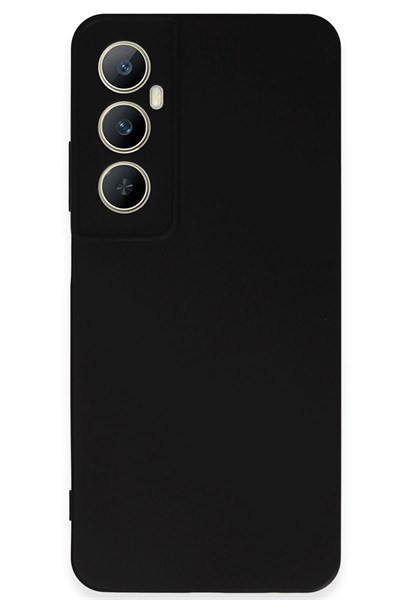 Mey İthalat®  Realme C65 Kılıf First Silikon - Siyah
