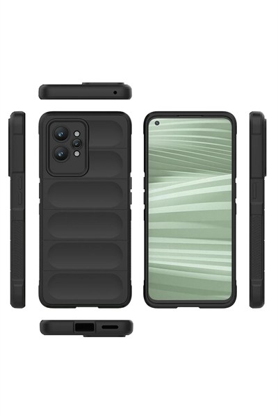 Mey İthalat®  Realme GT2 Pro 5G Kılıf Optimum Silikon - Krem
