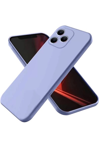 Mey İthalat®  Realme Note 50 4G Kılıf First Silikon - Lila