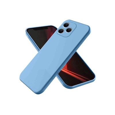 Mey İthalat®  Realme Note 50 4G Kılıf First Silikon - Mavi
