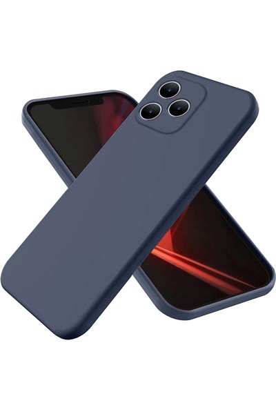Mey İthalat®  Realme Note 50 4G Kılıf First Silikon - Lacivert