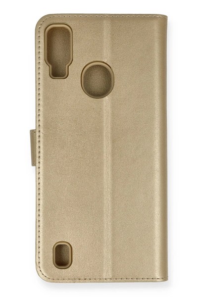 Mey İthalat®  Reeder P13 Blue Kılıf Trend S Plus Kapaklı Kılıf - Gold