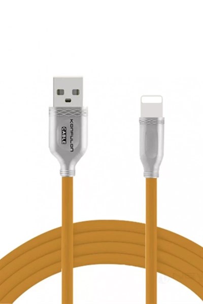 Mey İthalat®  S48 Lightning Kablo iphone Uyumlu 1M 3A - Sarı