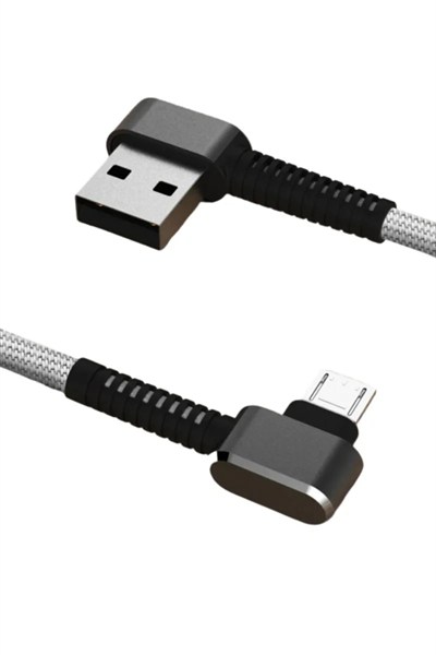 Mey İthalat®  S73 Micro USB Kablo 1M 2.1A - Beyaz