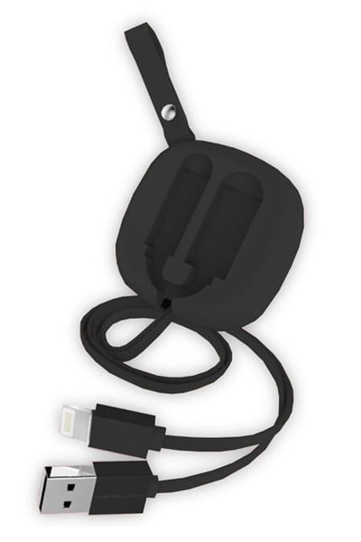 Mey İthalat®  S80 Lightning Kablo iphone Uyumlu 20cm-1M 2A - Siyah