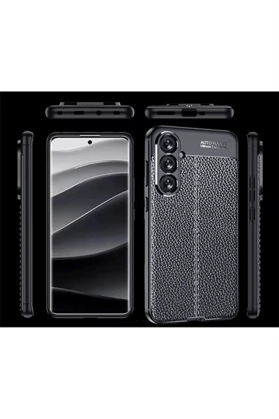 Mey İthalat®  Samsung A56 Kılıf Auto Focus Kapak - Koyu Yeşil