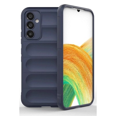 Mey İthalat®  Samsung A56 Kılıf Optimum Silikon - Lacivert