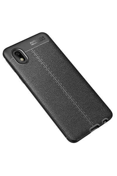Mey İthalat®  Samsung Galaxy A01 Core Kılıf Auto Focus Kapak - Siyah