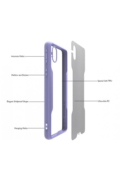 Mey İthalat®  Samsung Galaxy A01 Core Kılıf Platin Silikon - Kırmızı