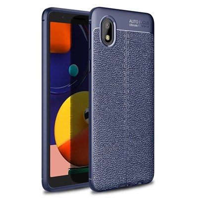 Mey İthalat®  Samsung Galaxy A01 Core Kılıf Auto Focus Kapak - Lacivert