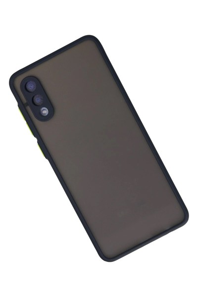 Mey İthalat®  Samsung Galaxy A02 Kılıf Montreal Silikon Kapak - Lacivert