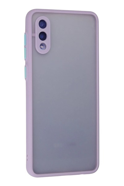 Mey İthalat®  Samsung Galaxy A02 Kılıf Montreal Silikon Kapak - Mor