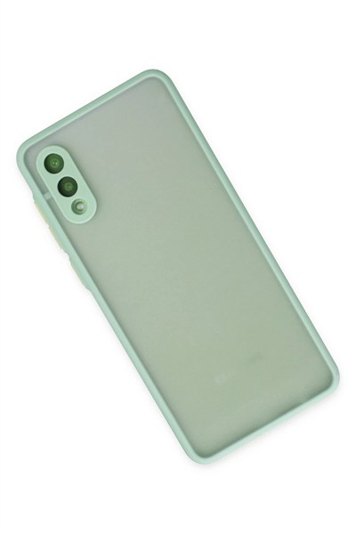 Mey İthalat®  Samsung Galaxy A02 Kılıf Montreal Silikon Kapak - Turkuaz