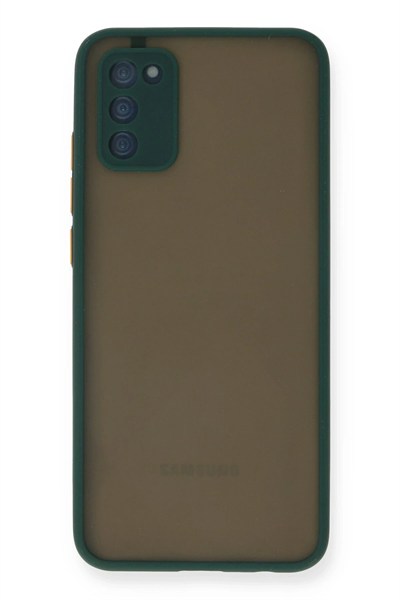 Mey İthalat®  Samsung Galaxy A02S Kılıf Montreal Silikon Kapak - Yeşil