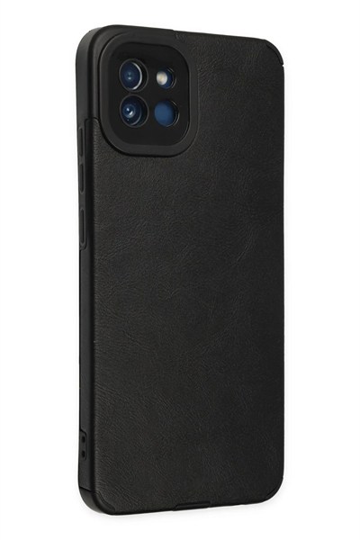 Mey İthalat®  Samsung Galaxy A03 Kılıf Loop Deri Silikon - Siyah