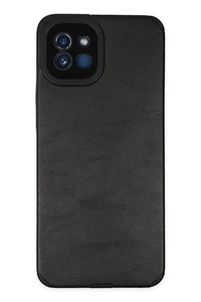 Mey İthalat®  Samsung Galaxy A03 Kılıf Loop Deri Silikon - Siyah