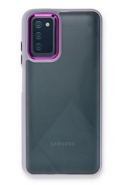 Mey İthalat®  Samsung Galaxy A03S Kılıf Dora Kapak - Lila