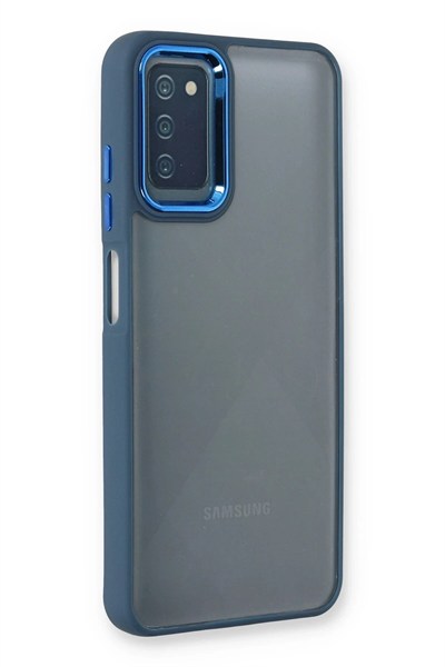 Mey İthalat®  Samsung Galaxy A03S Kılıf Dora Kapak - Mavi