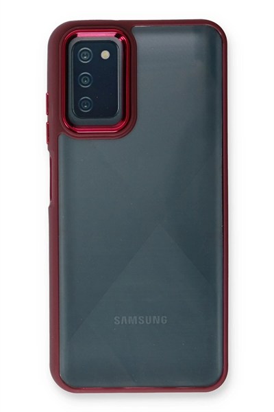 Mey İthalat®  Samsung Galaxy A03S Kılıf Dora Kapak - Kırmızı