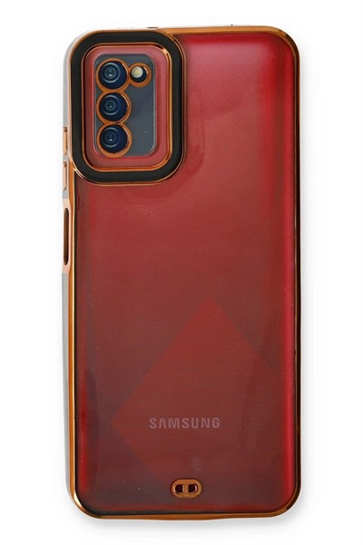 Mey İthalat®  Samsung Galaxy A03S Kılıf Liva Lens Silikon - Siyah
