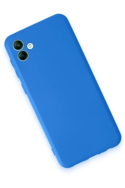 Mey İthalat®  Samsung Galaxy A04 Kılıf First Silikon - Mavi