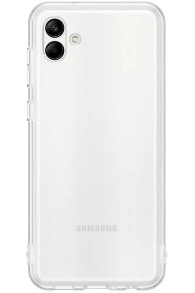 Mey İthalat®  Samsung Galaxy A04 Kılıf Lüx Şeffaf Silikon