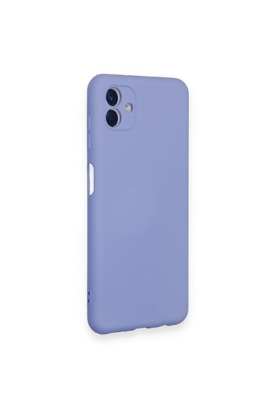 Mey İthalat®  Samsung Galaxy A04 Kılıf Nano içi Kadife Silikon - Lila