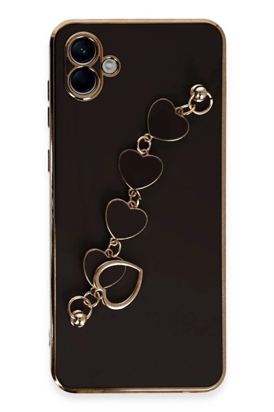 Mey İthalat®  Samsung Galaxy A04E Kılıf Esila Silikon - Siyah