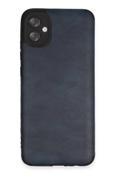 Mey İthalat®  Samsung Galaxy A04E Kılıf Loop Deri Silikon - Lacivert