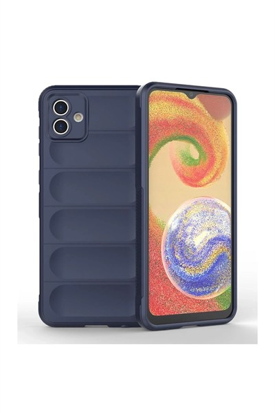 Mey İthalat®  Samsung Galaxy A04E Kılıf Optimum Silikon - Lacivert