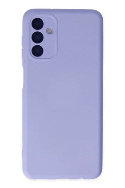Mey İthalat®  Samsung Galaxy A04S Kılıf Nano içi Kadife Silikon - Lila